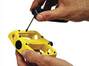 Installing Metal Pegs